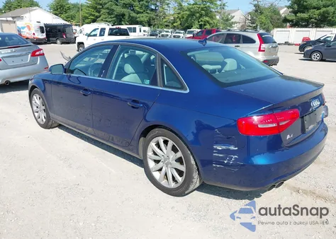 2013 Audi A4 2.0T Premium from USA, damaged, VIN WAUFFBFL6DA181981